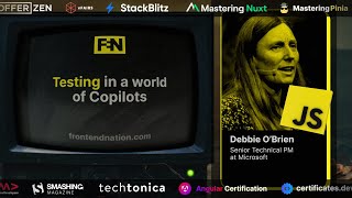 Frontend Nation 2024: Debbie O'Brien - Testing with Playwright in an AI-Assisted Development World