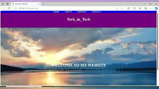 HOW TO CREATE A SIMPLE WEBSITE USING HTML AND CSS ONLY