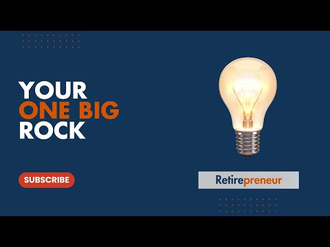 Your One Big Rock: Why 2026 Needs One Focus, Not Ten Goals