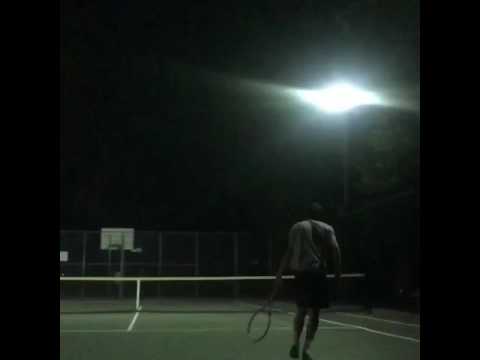 Me serving