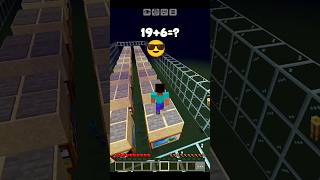 Minecraft squid game parkour.#minecraft #shorts