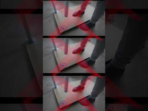 How to assemble IKEA desk table