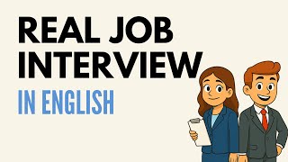 Job Interview English – Listen, Repeat & Learn! | Daily English Podcast for Learners!