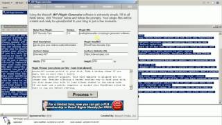 Instant WP Developer Software Demo
