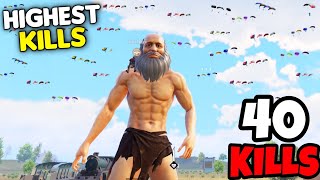 My *NEW* Highest Kills Record in This TITAN Mode in BGMI • 40 KILLS) • BGMI Gameplay