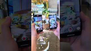 Stabilization test: VERTU vs iPhone — one’s luxury, one’s legend. Sorry Apple, this time… money did