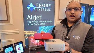 Qualcomm Mini PC, X2 Elite, Mac M4 Mini Killer, Frore AirJet solid-state cooling: 27 dBA, 10mm
