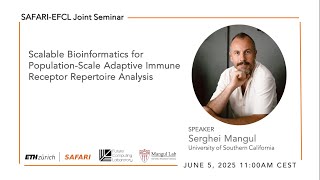 Seminar - Scalable Bioinformatics for Population-Scale Adaptive Immune Receptor Repertoire Analysis