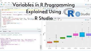 Intro to R Programming Variables, Variable Naming Rules & Assignment Operator | R Studio