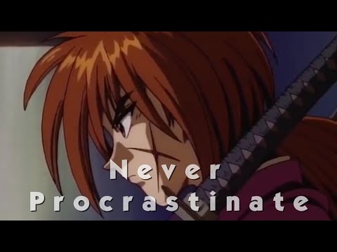 Never Procrastinate - Hajime Saitō's Speech || Anime Quotes (Rurouni Kenshin)