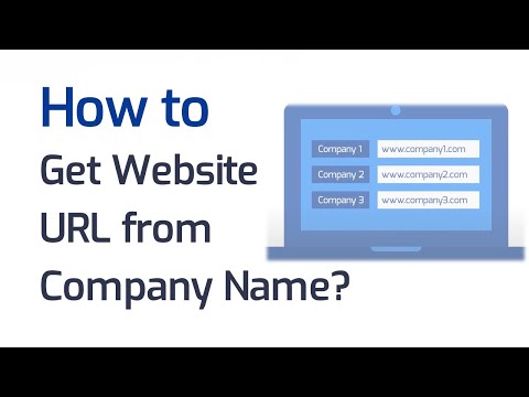 How to Get Website URL for a List of Companies?