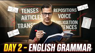 Day 2 English Grammar | English Language Paper 1 | ICSE Class 10 | @sirtarunrupani​