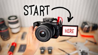 The BEST Beginner Camera setup for Content Creators