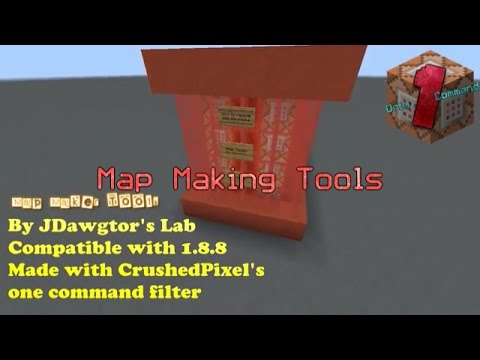 JDawgtor's Lab | Minecraft: One Command Creation | Map Making Tools