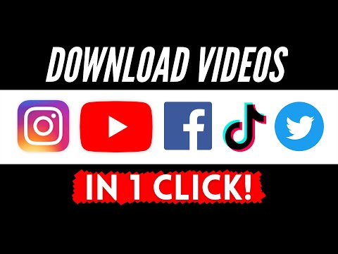 How to Download Videos From Any Website in Google Chrome | Facebook Instagram Youtube TikTok Twitter