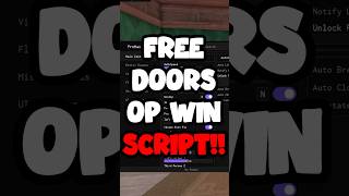 OP Roblox DOORS Auto Win Script (2025)