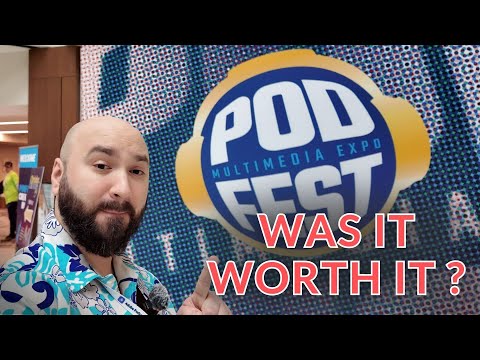 First Time At PodFest Podcasting Expo Was Incredible
