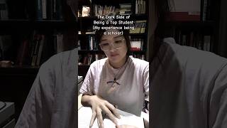 THE DARK SIDE OF BEING A TOP STUDENT | TOPPER LIFE🖤