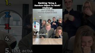 Bring A Random Object To Work Challenge