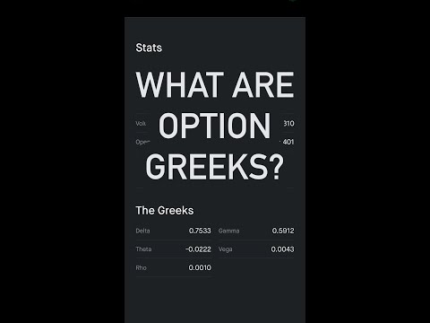 What are Option Greeks?