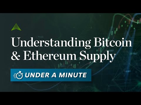 Bitcoin and Ethereum Supply