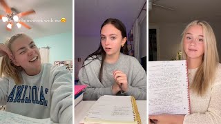 Do My Homework With Me | TikTok Compilation