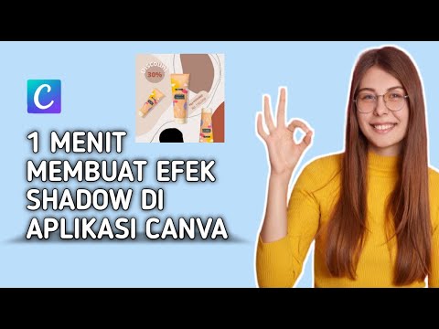 Cara Membuat Efek Shadow Di Aplikasi Canva | Gampang Cuma 1 Menit