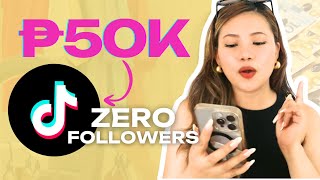 Earn ₱50K on TikTok With 0 Followers Using TikTok Products #teachermarieph
