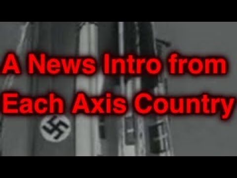 News Intros from the Axis Powers - Compilation