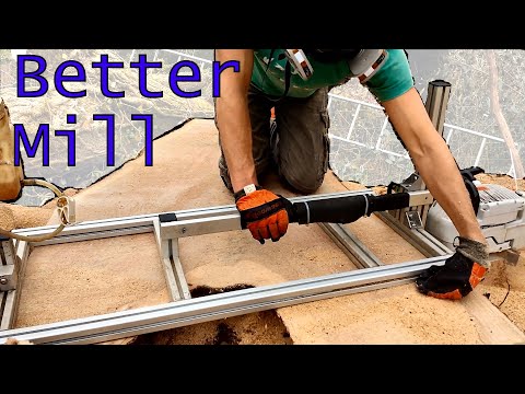Making a better Chainsaw Mill - 3 Simple Mods