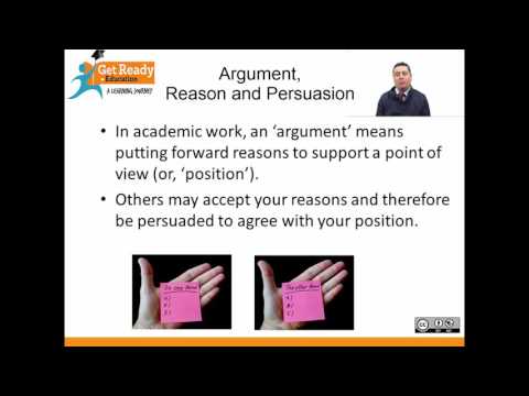Identifying arguments part 3
