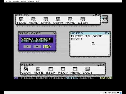 TEOS - Commodore 64 char mode OS - Status #2