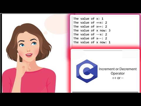 Increment and Decrement Operators in C with example program|How to use Increment and Decrement in C