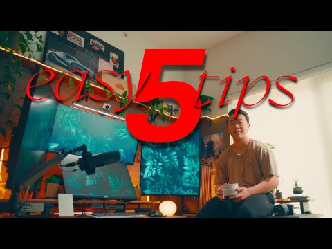 Simple Tips to Improve Your Desk Setup and Home Office