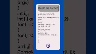Comment the output | CSharp | Crack your dream job!  @DotNetCoreInsights