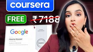 How To Get Coursera Courses For FREE With Certificate In 2026 | Step by Step | No Nonsense