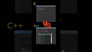 C vs C++ | #C #cpp #code #programm. #coding #coders
