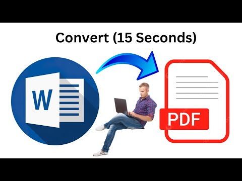 ms word file ko pdf me convert kaise kare (Easy way)