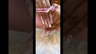 DON’T buy these products as a beginner nail tech 😳❌🤫 #nails #beginnernailtech #nailsupplies