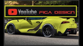 How to Photoshop a Car design Figa Design YouTube Channel subscribe now for NEW videos every week!