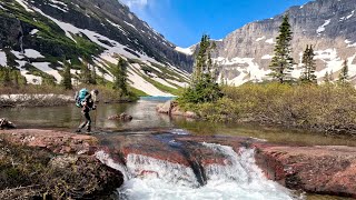 A TRIP OF A LIFETIME! | Backpacking Glacier Nat'l Park | Belly River | Elizabeth Lake | Helen Lake