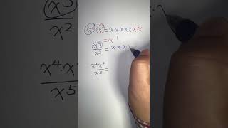 Basic math: Exponent tricks #exponents #basicmath #algebra #math #maths #shorts
