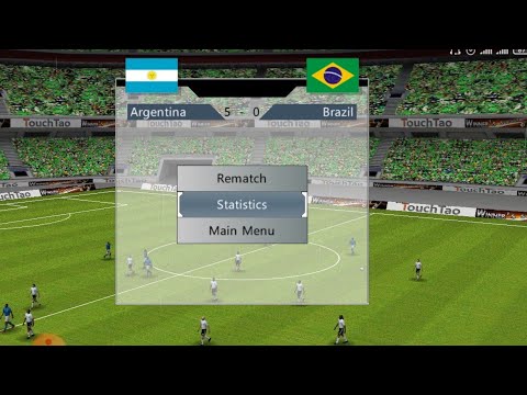 ARGENTINA VS BRAZIL 5 - 0 | WINNER SOCCER EVO ELIGHT | ANDROID GAMEPLAY