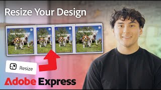 Resize Your Design in Just a Few Clicks in #AdobeExpress | Adobe Express