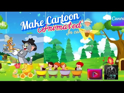Make Cartoon Animated | video By Canva | #canva | #capcutedit  #views_viral_video_subscribers_grow
