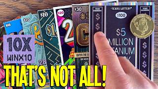 10X! and THAT'S NOT ALL! $265 Lottery Tickets