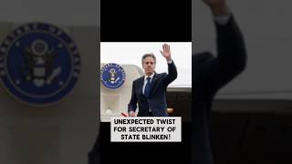 Secretary of State Blinken's Plane Malfunction at WEF 2024 | Private Jet Rescue #Blinken #WEF2024