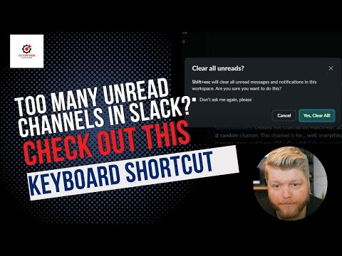 Too Many Unread Channels in Slack? Check out this keyboard shortcut.