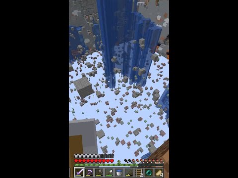Minecraft, But Random Block Types Get Deleted #Shorts