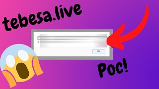 👉 Bug Poc On tebesa.live - ET Bounty